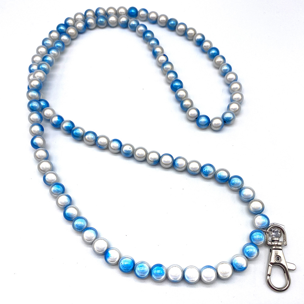 Bliss Duo Colour Bead Lanyard