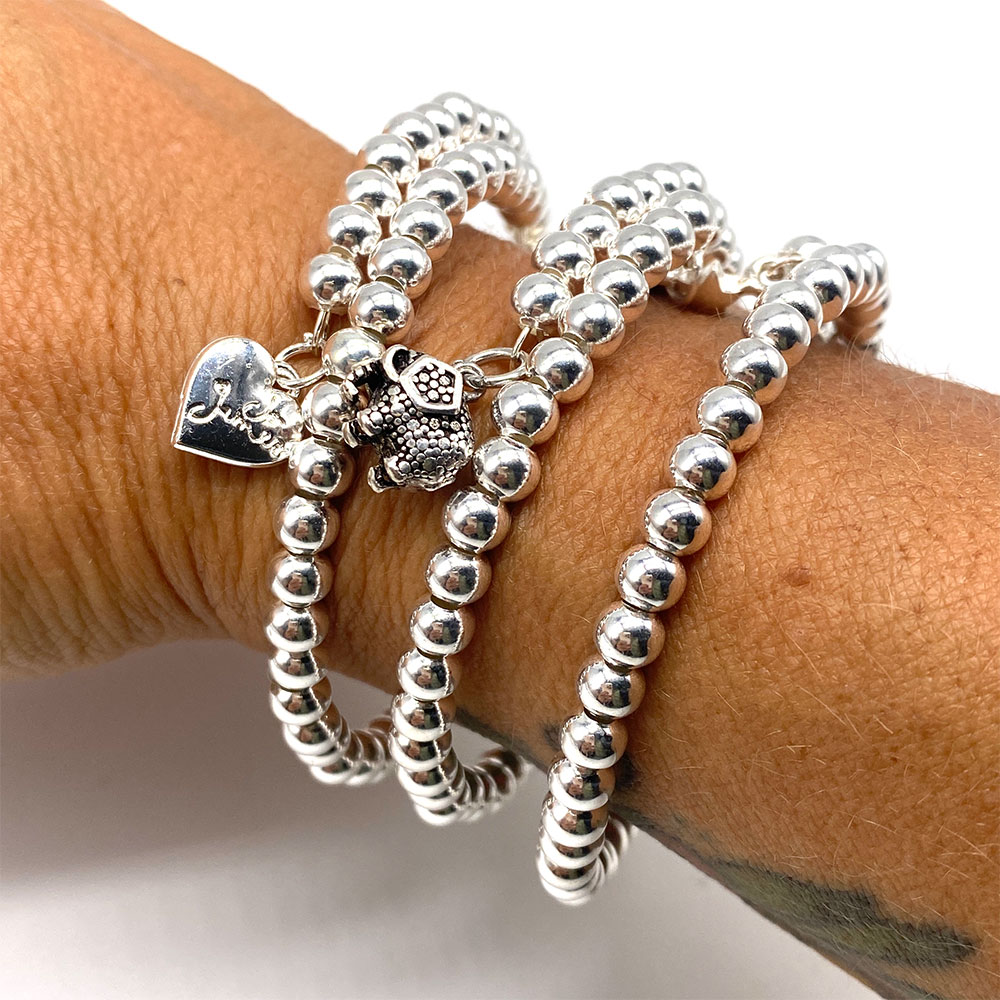 Sterling Silver Loop Bracelets