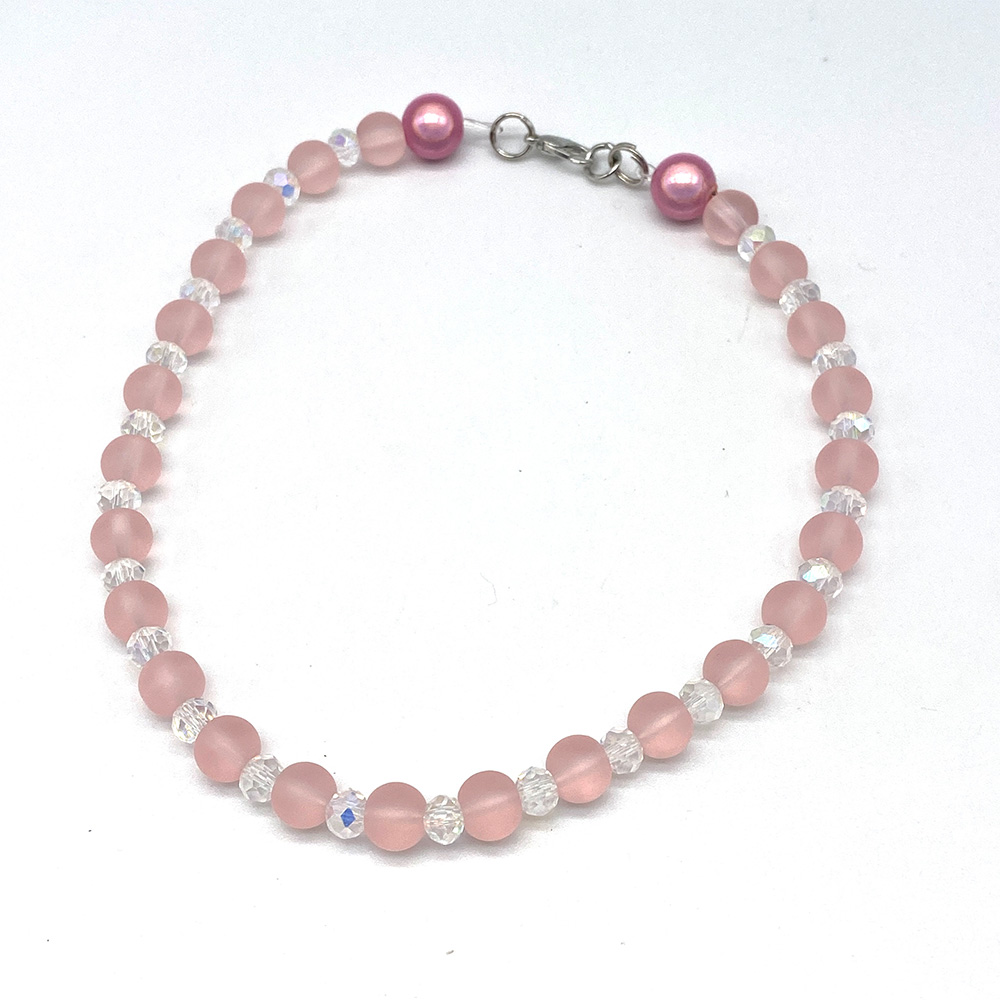 Dog Necklace - Pink & Sparkle