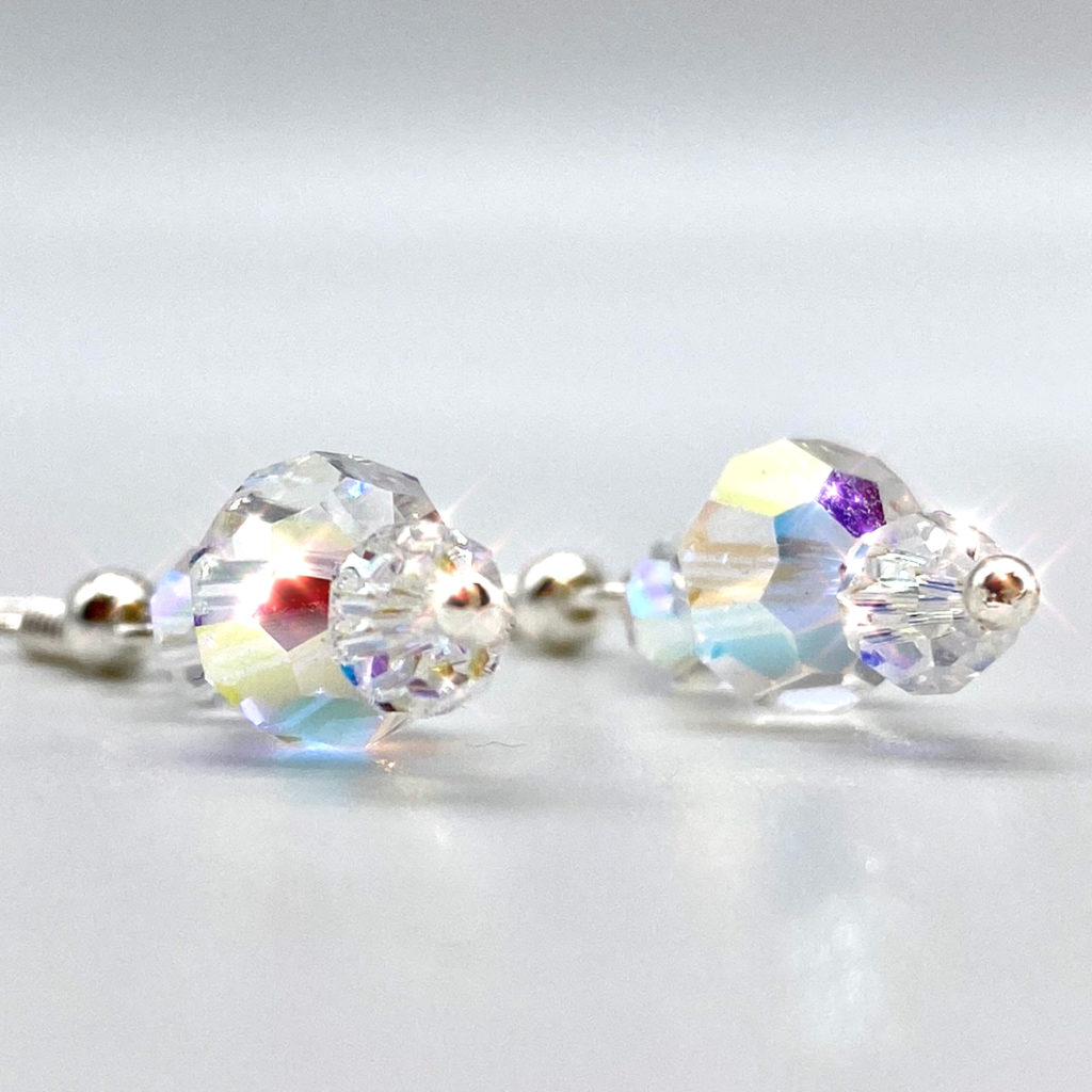 Bea Crystal Earrings - Made With Love - Jo James Jewellery