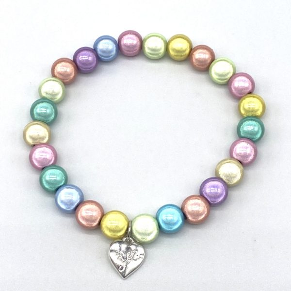 pastel rainbow bracelet