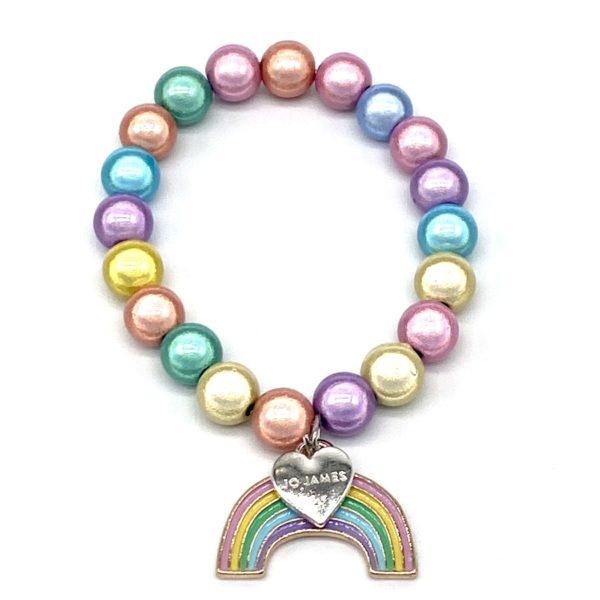 pastel rainbow bracelet